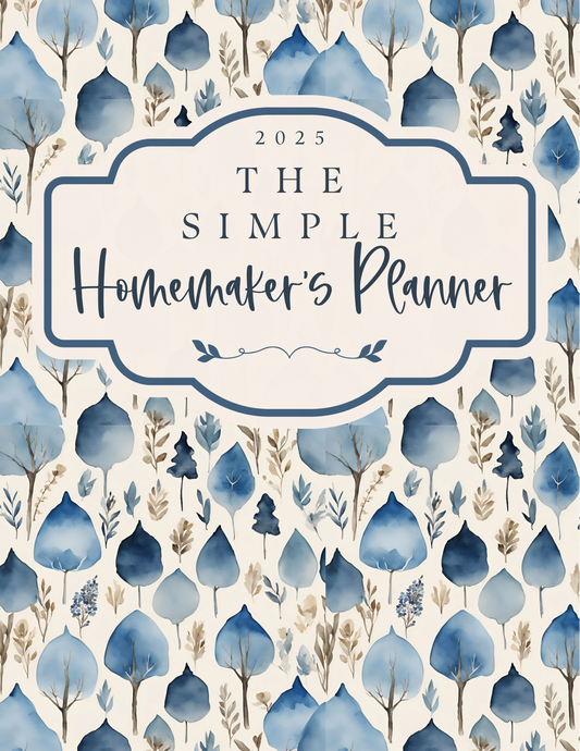 The Homemaker’s Planner (Meal Planning, Recipes, Budgeting, Chores List, and more!)